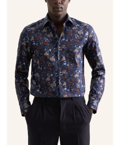 Camisa Estampada Slim